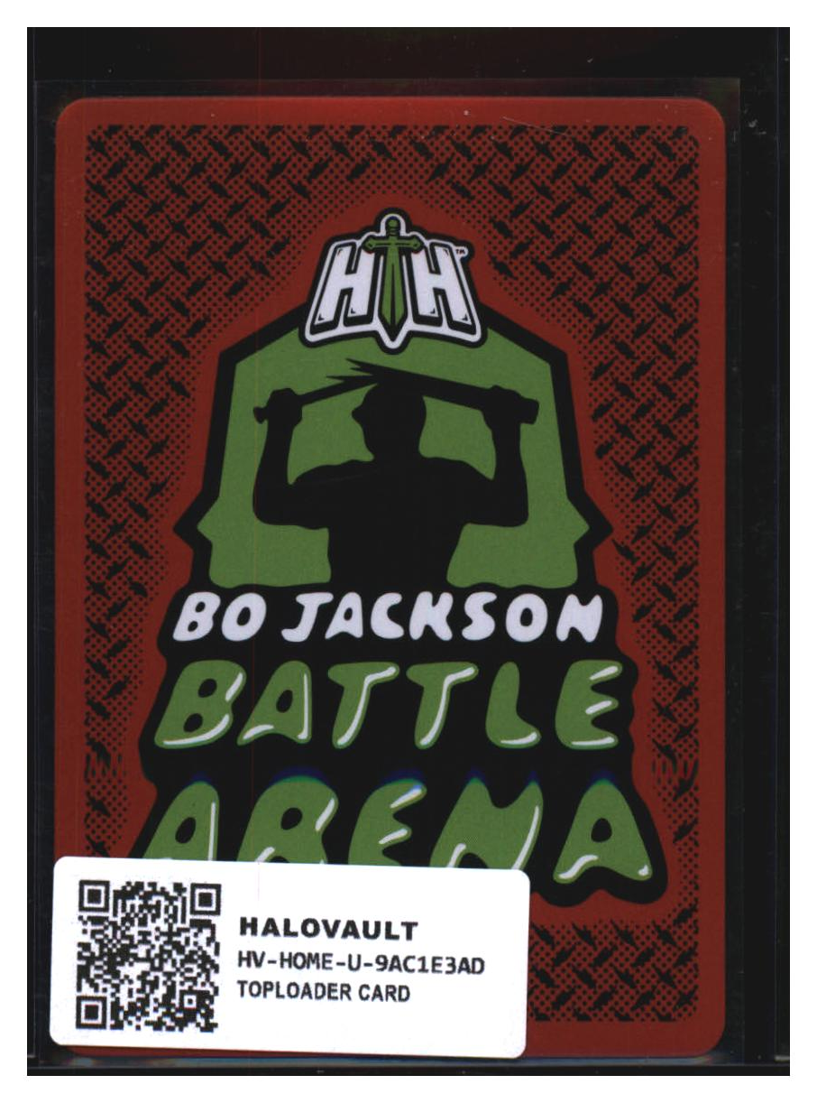 Photo 2 of 2026 Bo Jackson Battle Arena Bo Jackson Battle Arena Tecmo Bowl Endzone Battlefoil Moose (Daryl Johnston) #EZ265