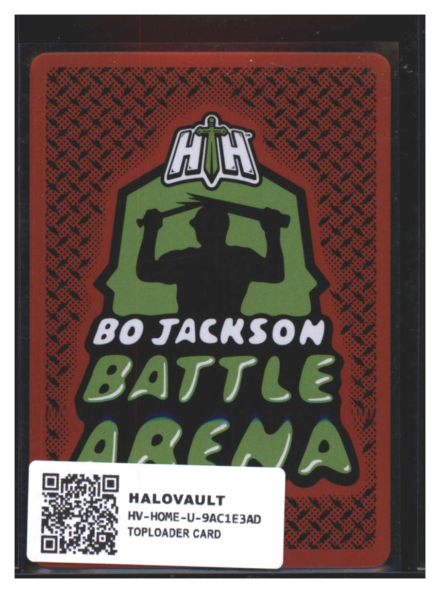Photo 4 of 2026 Bo Jackson Battle Arena Bo Jackson Battle Arena Tecmo Bowl Endzone Battlefoil Moose (Daryl Johnston) #EZ265