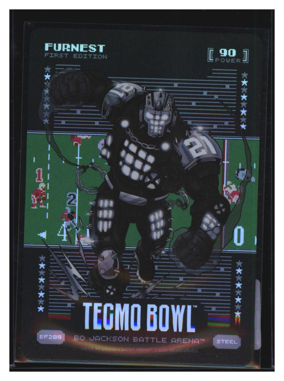 Photo 2 of 2026 Bo Jackson Battle Arena Tecmo Bowl Edition Battlefoil Furnest (Earnest Byner) #BF289
