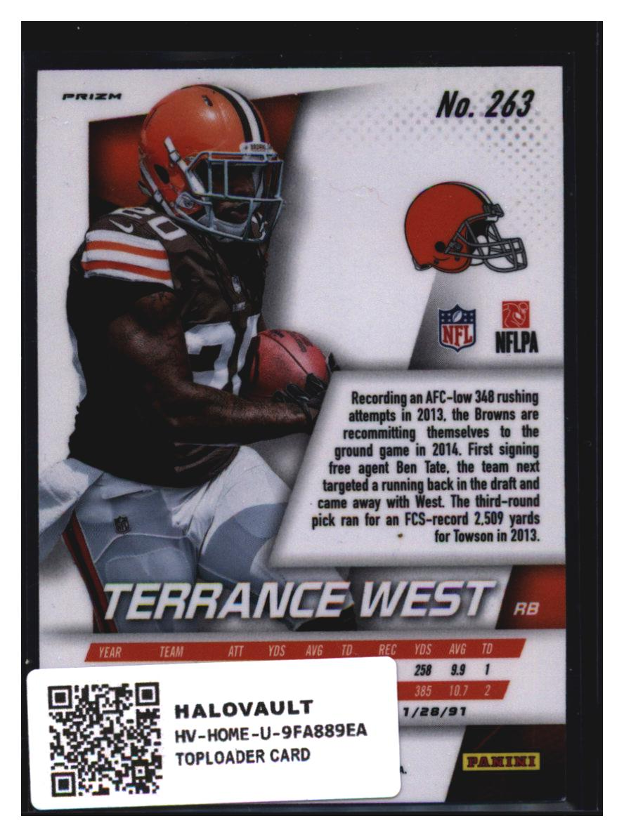 Photo 4 of Panini Prizm Green Terrance West #263