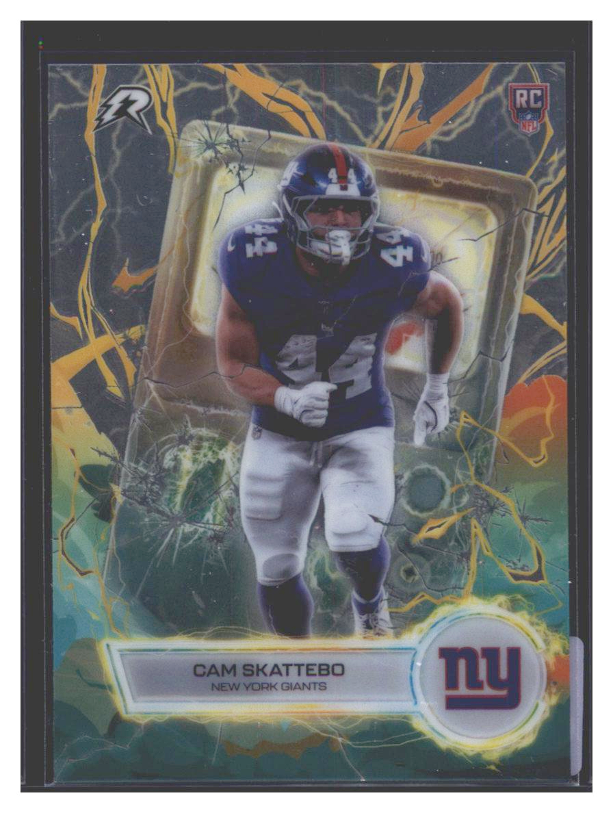 Photo 1 of 2025 Topps Topps Football Voltaic Cam Skattebo #VT-5