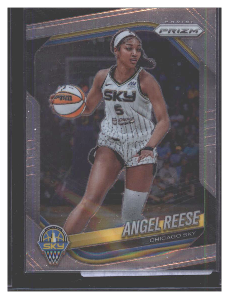 Photo 1 of 2024 Panini Prizm Silver Prizm Angel Reese #92