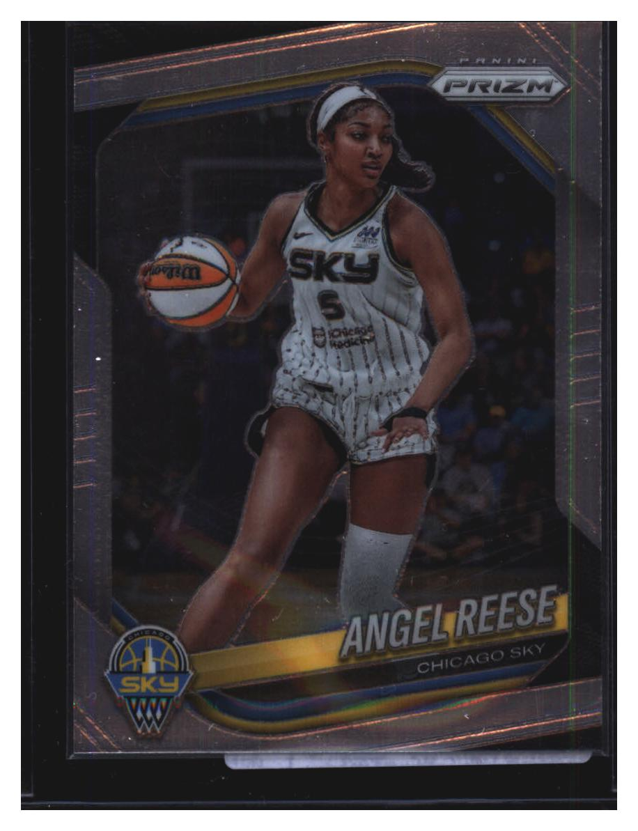 Photo 2 of 2025 Panini Prizm WNBA 2025 Panini Prizm WNBA Silver Prizm Angel Reese #92