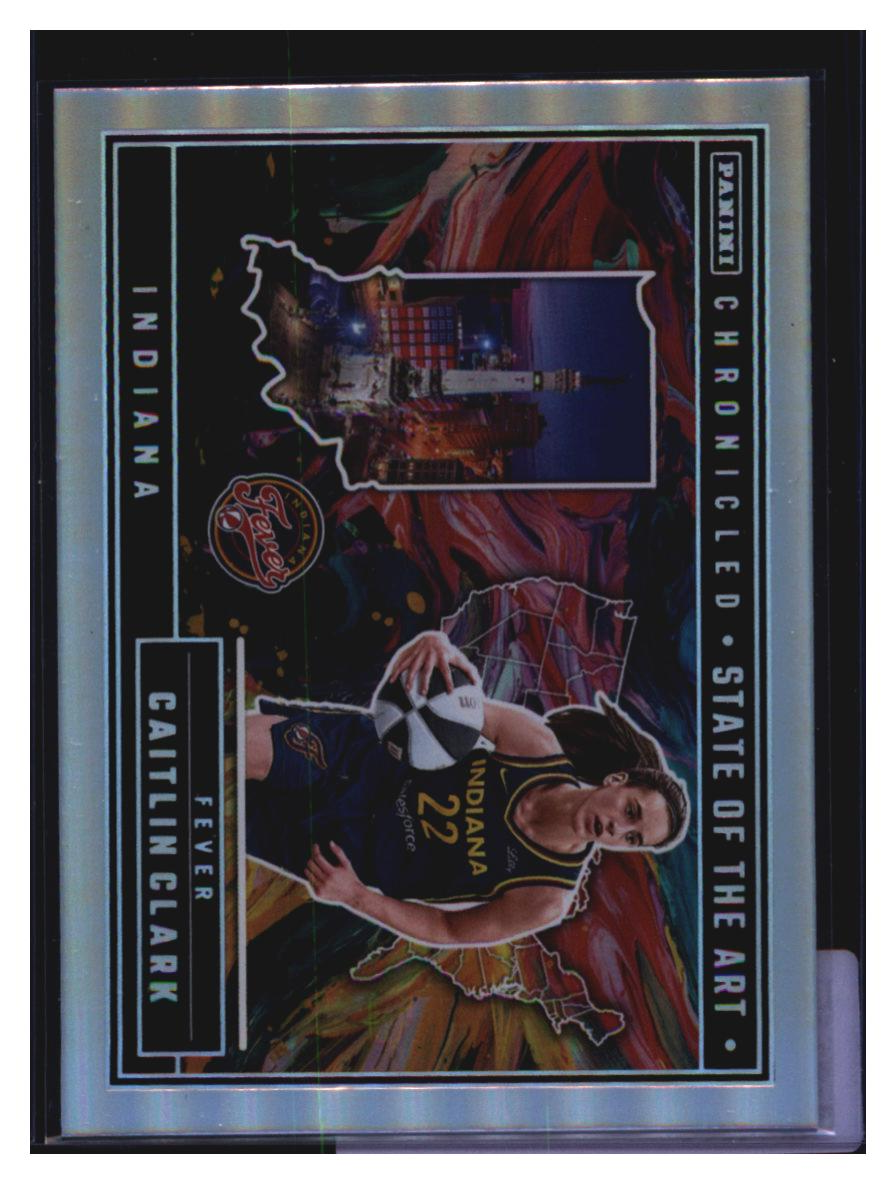 Photo 2 of 2025 Panini Chronicled State of the Art Shimmer Caitlin Clark