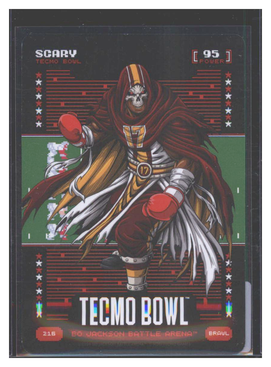 Photo 1 of 2026 Bo Jackson Battle Arena Tecmo Bowl Base Set Scary (Terry McLaurin) #216