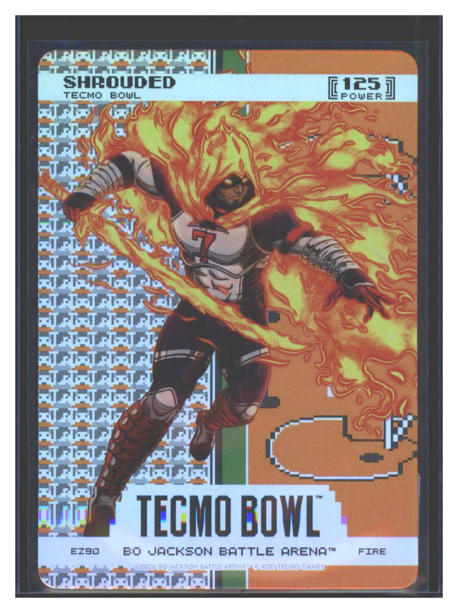 Photo 1 of 2026 KOEI Tecmo Games TECMO BOWL BO JACKSON BATTLE ARENA Fire TECMO BOWL Fire Bo Jackson Battle Arena (Bo Jackson)