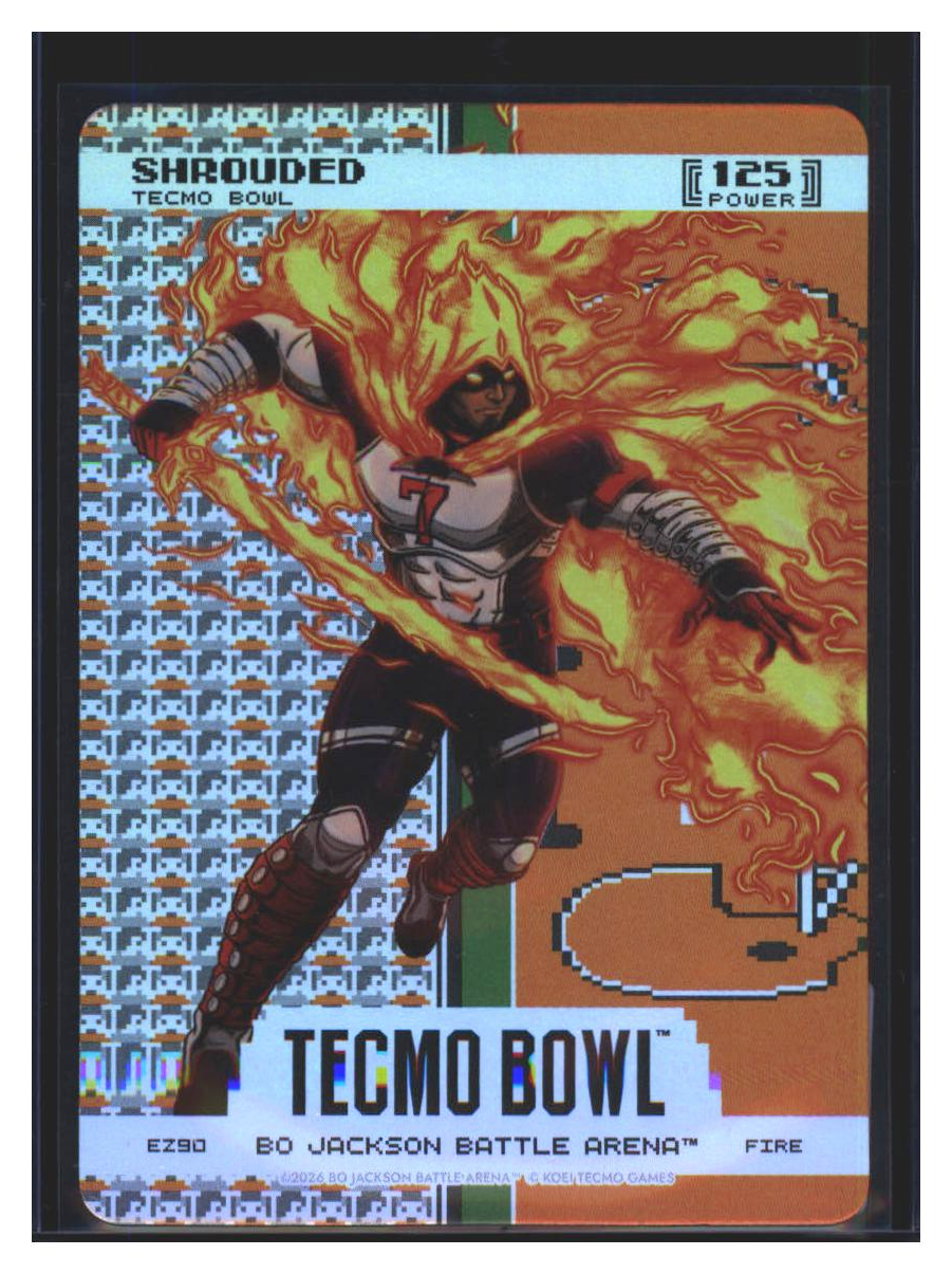 Photo 40 of 2026 Bo Jackson Battle Arena Tecmo Bowl Edition Endzone Battlefoil Shrouded (C.J. Stroud) #EZ90