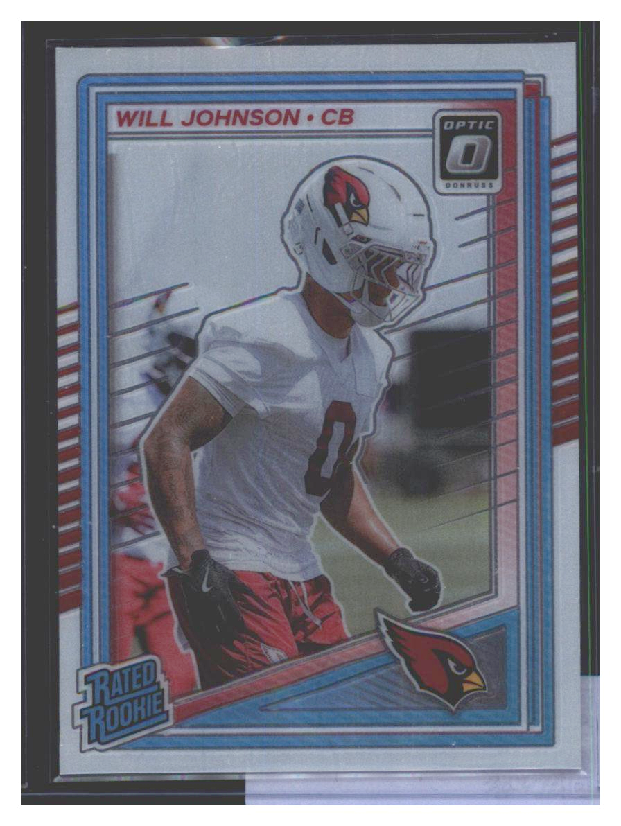 Photo 1 of 2025 Panini Donruss Optic Football Will Johnson #247