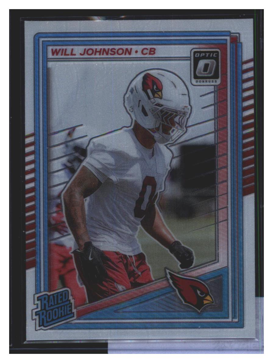 Photo 4 of Donruss Optic Donruss Optic Football Will Johnson #247