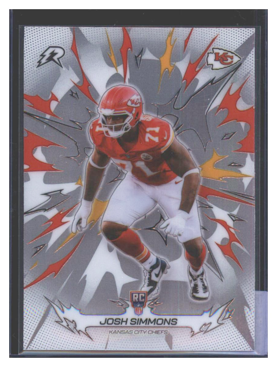 Photo 1 of 2025 Topps Topps Football Josh Simmons #145