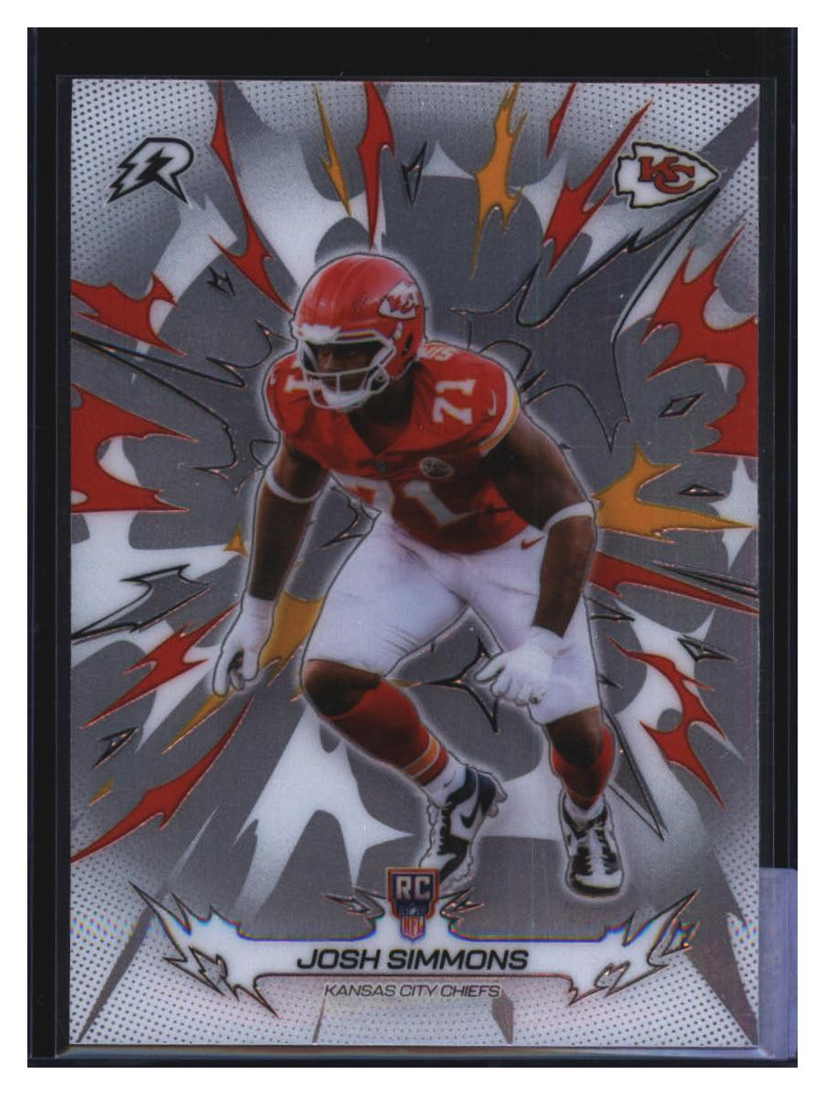 Photo 2 of 2025 Topps Topps Football Josh Simmons #145