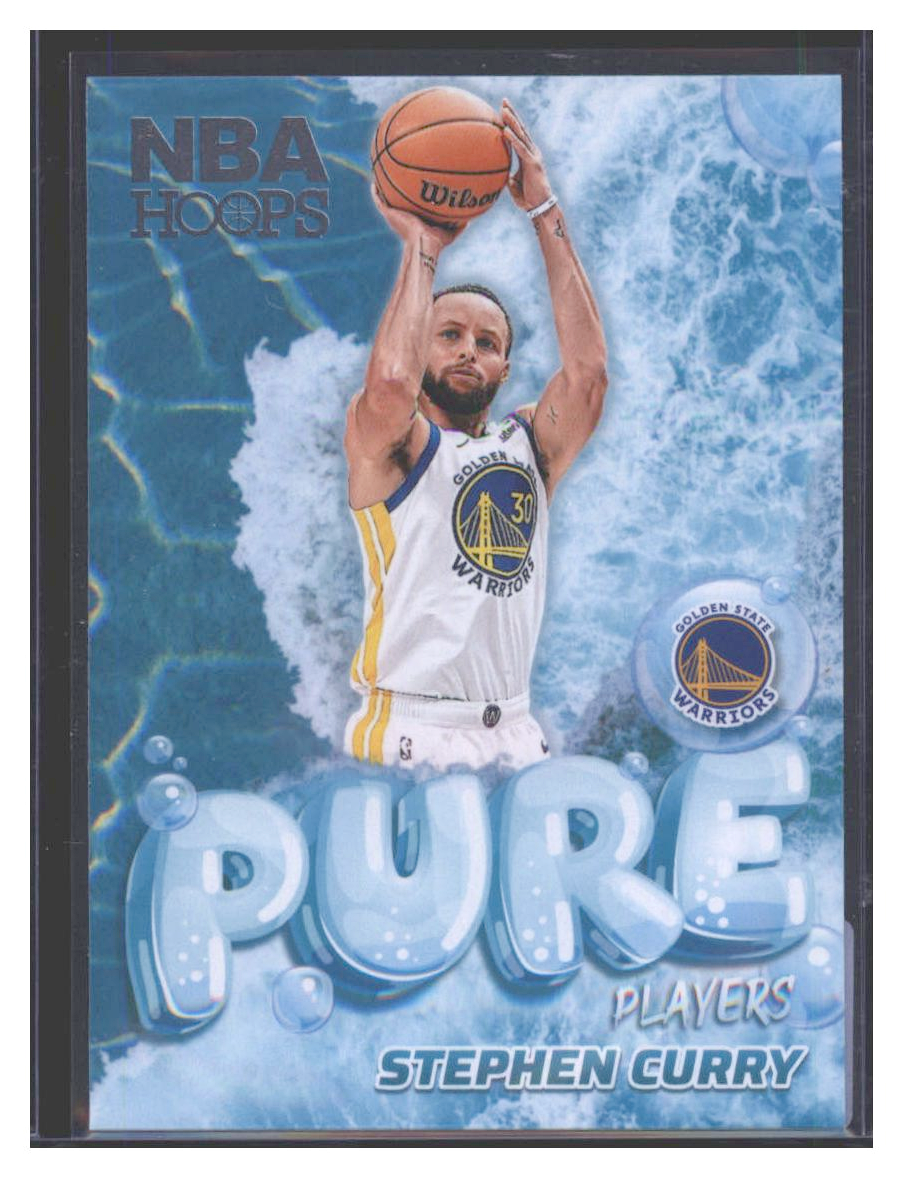 Photo 1 of Panini NBA Hoops Pure Players Blue Ice Stephen Curry #1