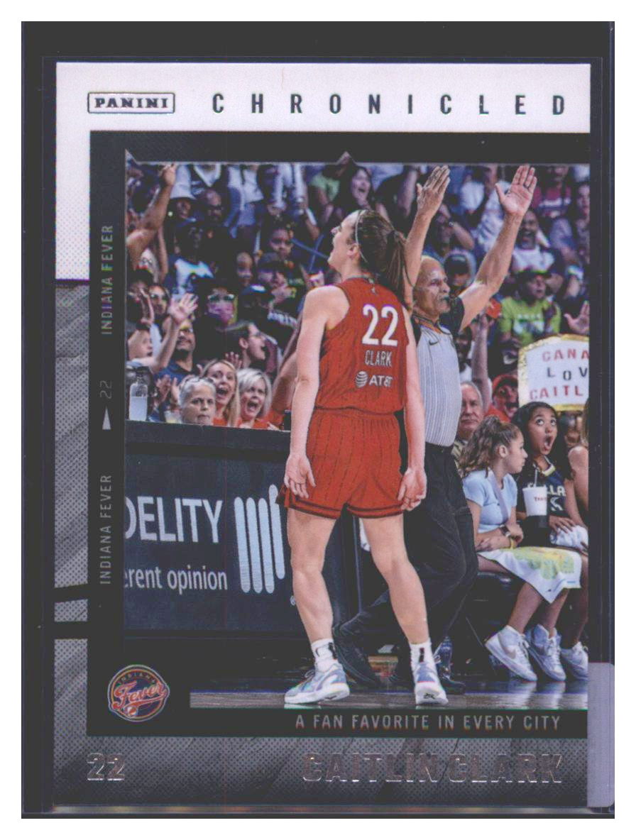 Photo 1 of 2024 Panini Caitlin Clark Chronicled #25