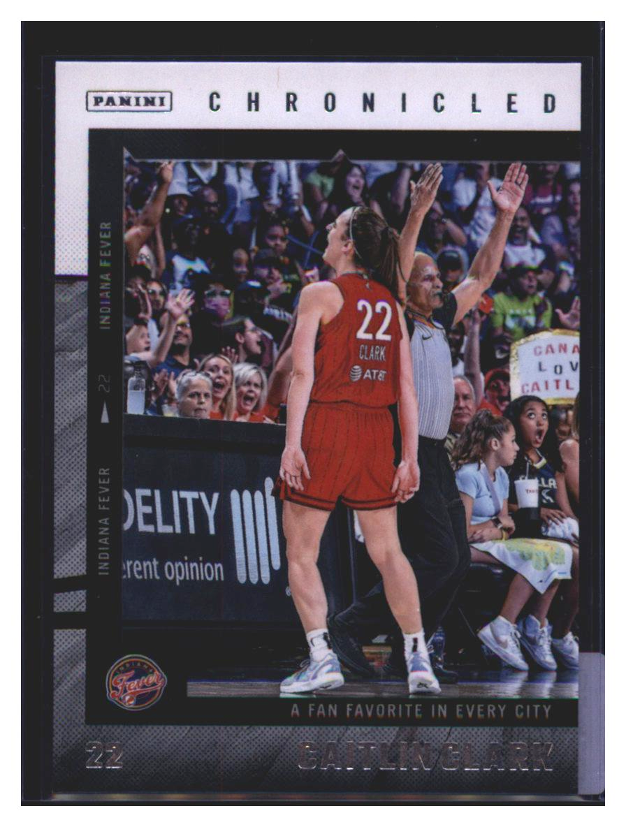 Photo 4 of 2024 Panini Caitlin Clark Chronicled #25