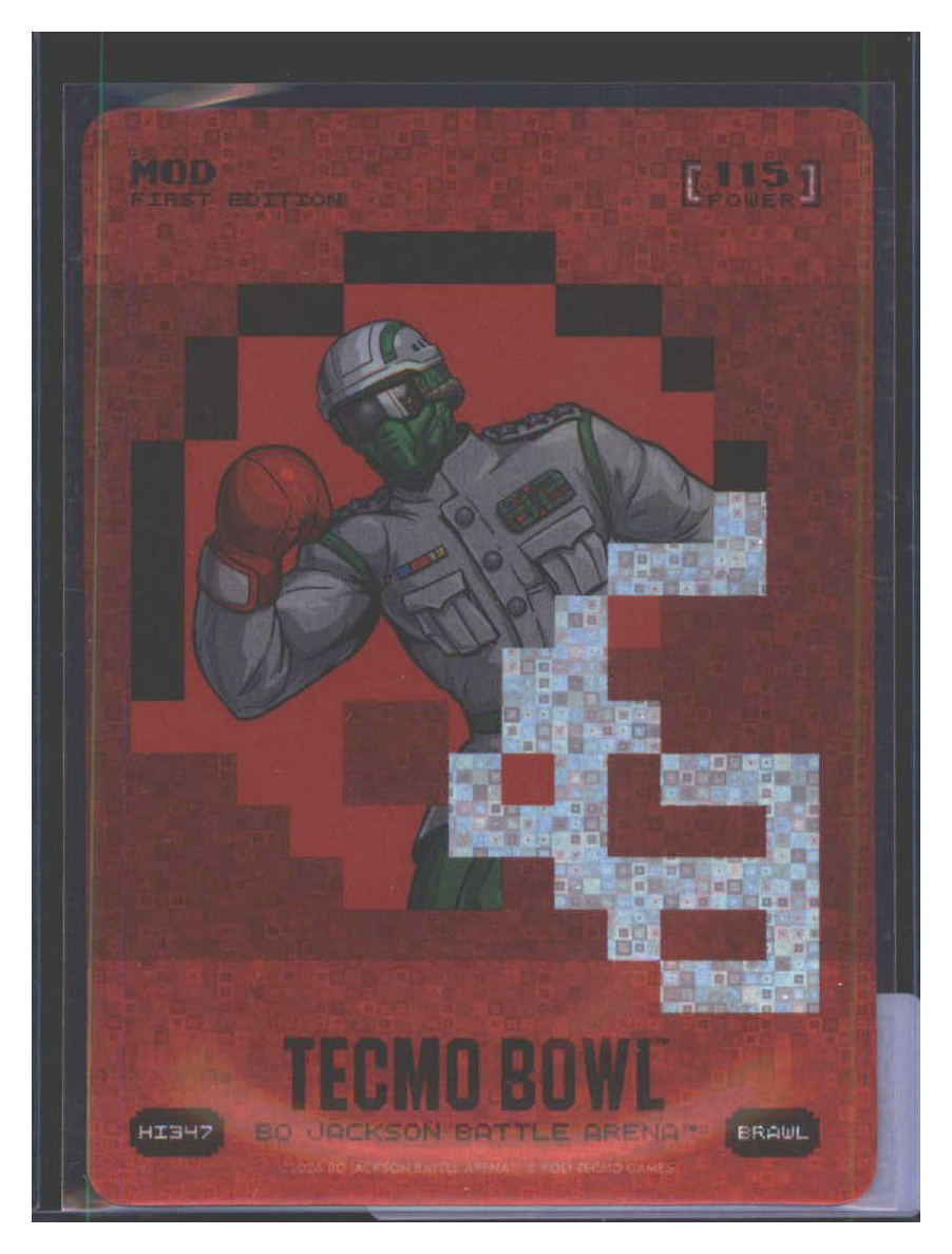 Photo 1 of 2024 Bo Jackson Battle Arena Tecmo Bowl Helmet Icon Battlefoil MoD (Reggie White) #HI347