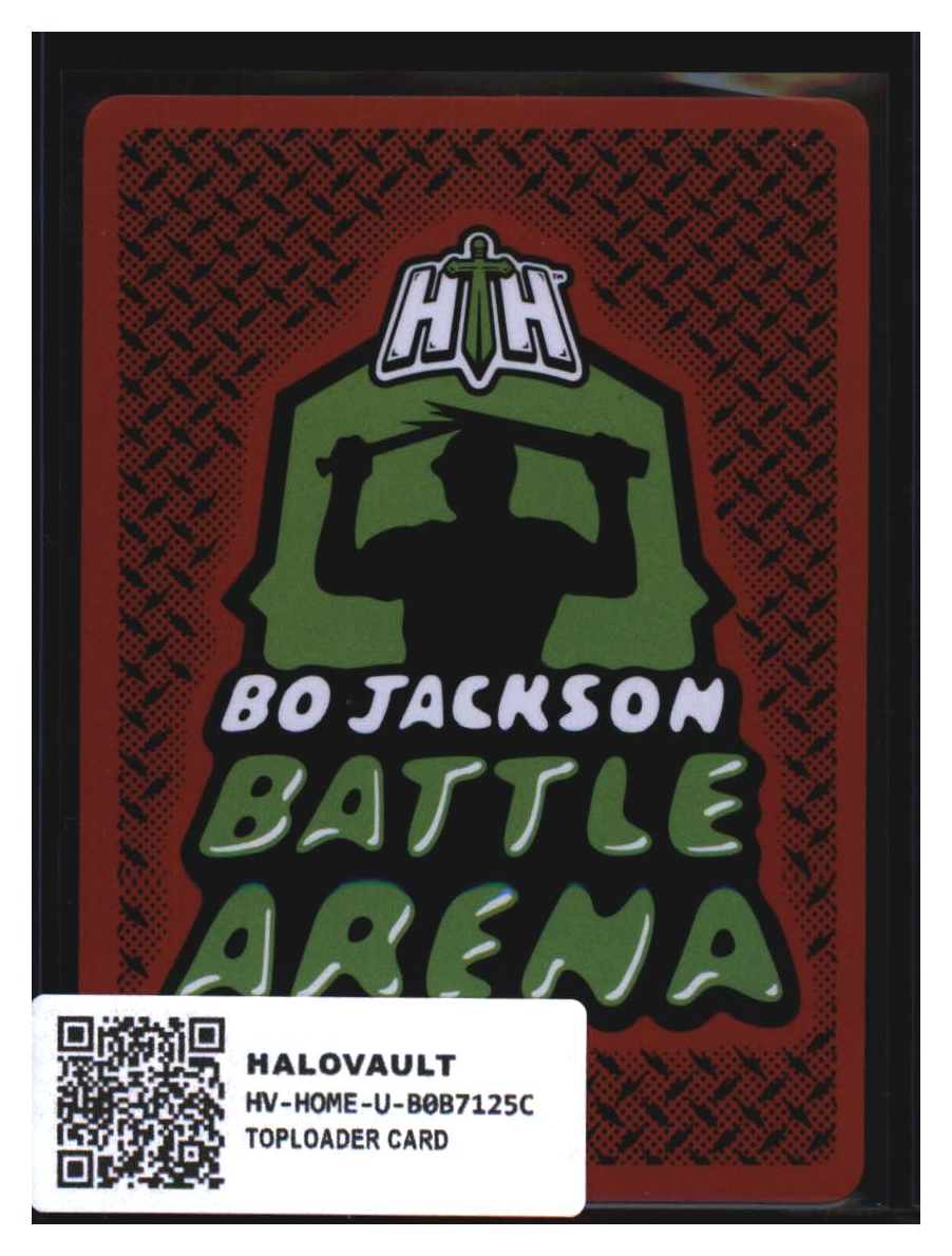 Photo 2 of 2024 Bo Jackson Battle Arena Tecmo Bowl Helmet Icon Battlefoil MoD (Reggie White) #HI347