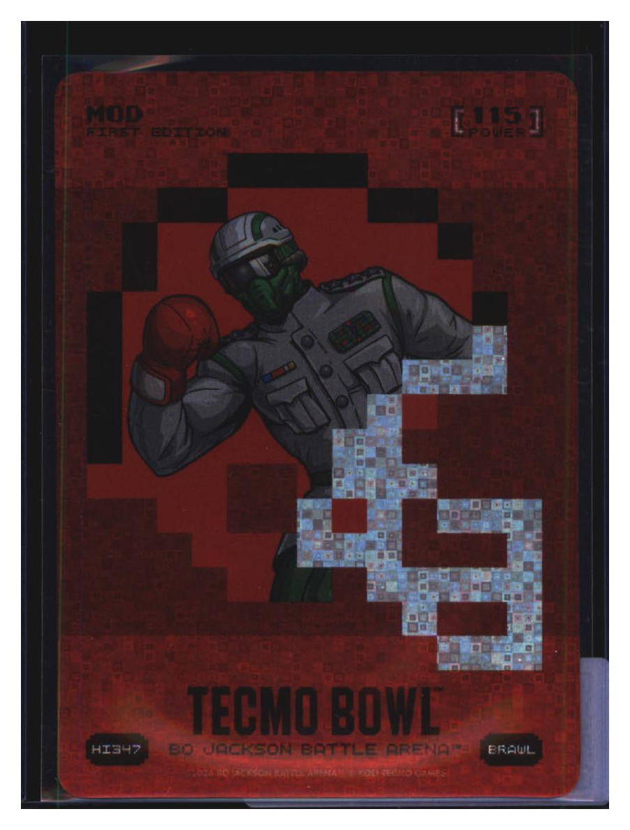 Photo 2 of 2024 Bo Jackson Battle Arena Tecmo Bowl Helmet Icon Battlefoil MoD (Reggie White) #HI347