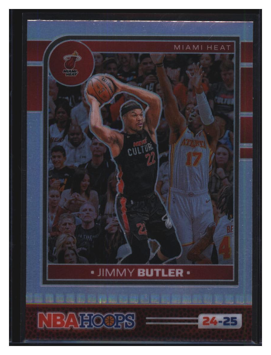 Photo 2 of 2024 Panini NBA Hoops 2024-25 Panini NBA Hoops Silver Jimmy Butler #214