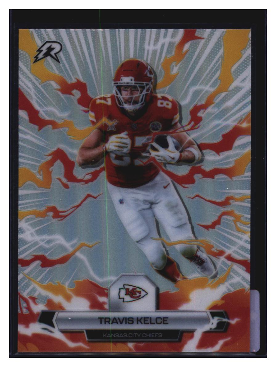Photo 2 of 2024 Topps Refractor Travis Kelce #49