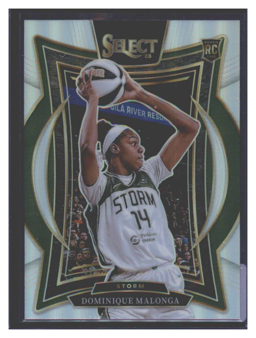 Photo 1 of Panini Select 25 Concourse Prizm Dominique Malonga #60