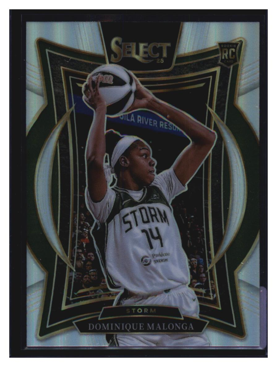 Photo 2 of Panini Select 25 Concourse Prizm Dominique Malonga #60