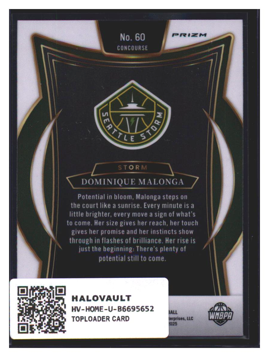 Photo 7 of Select Select WNBA Prizm Dominique Malonga #60