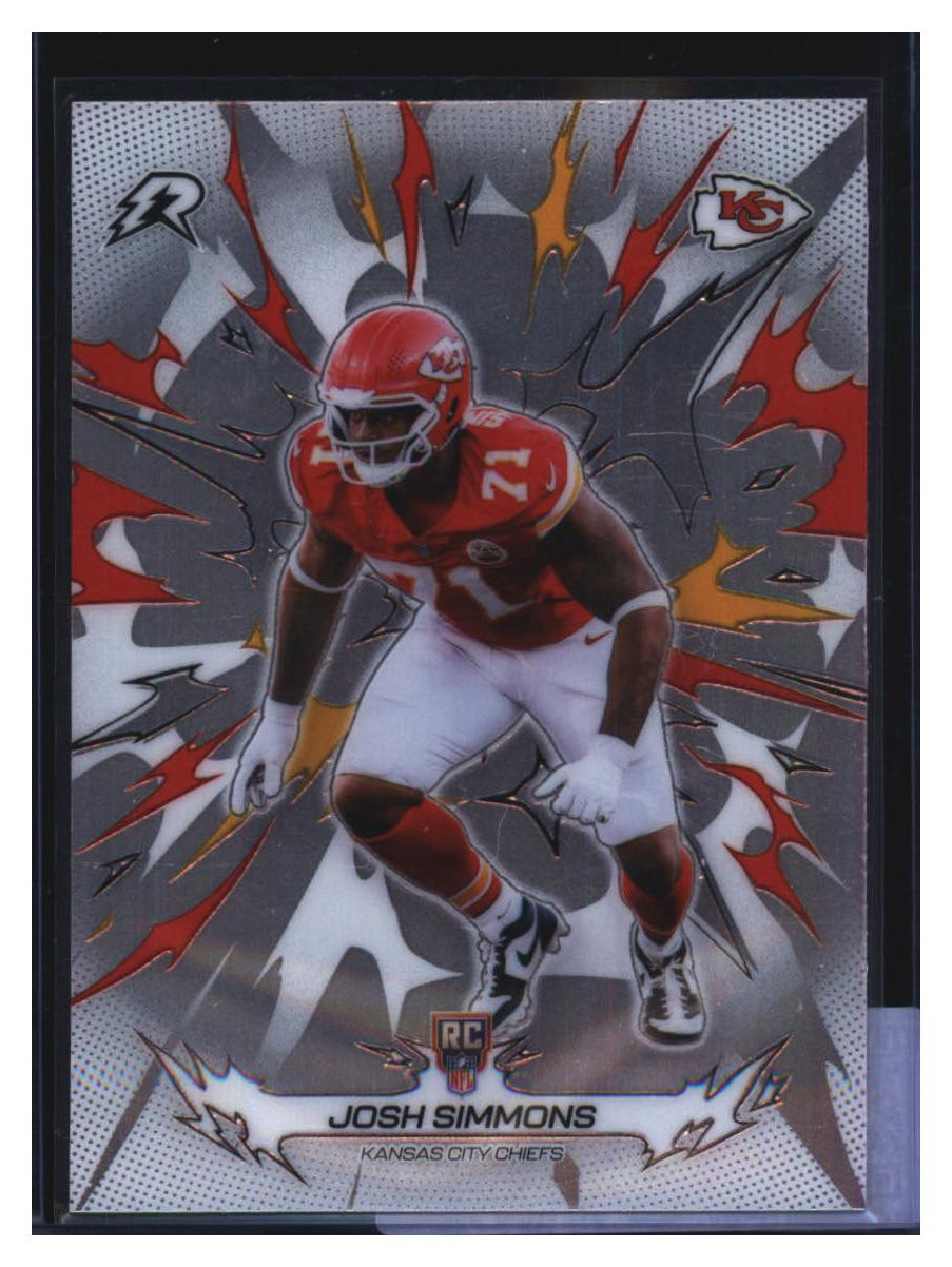 Photo 2 of 2025 Topps Topps Football Josh Simmons #145