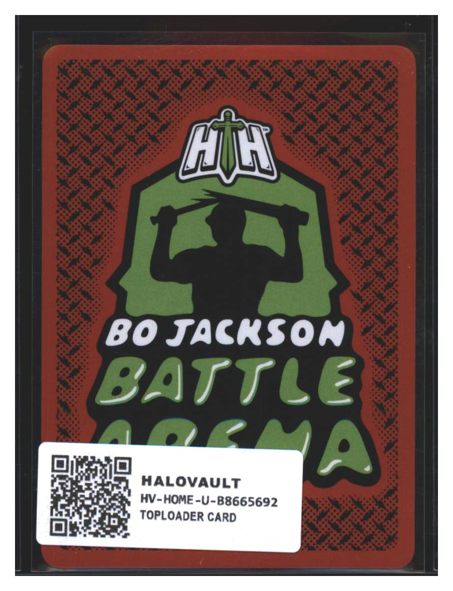 Photo 4 of 2024 Bo Jackson Battle Arena Tecmo Bowl Helmet Icon Battlefoil Majik Man (Don Majkowski) #HI393