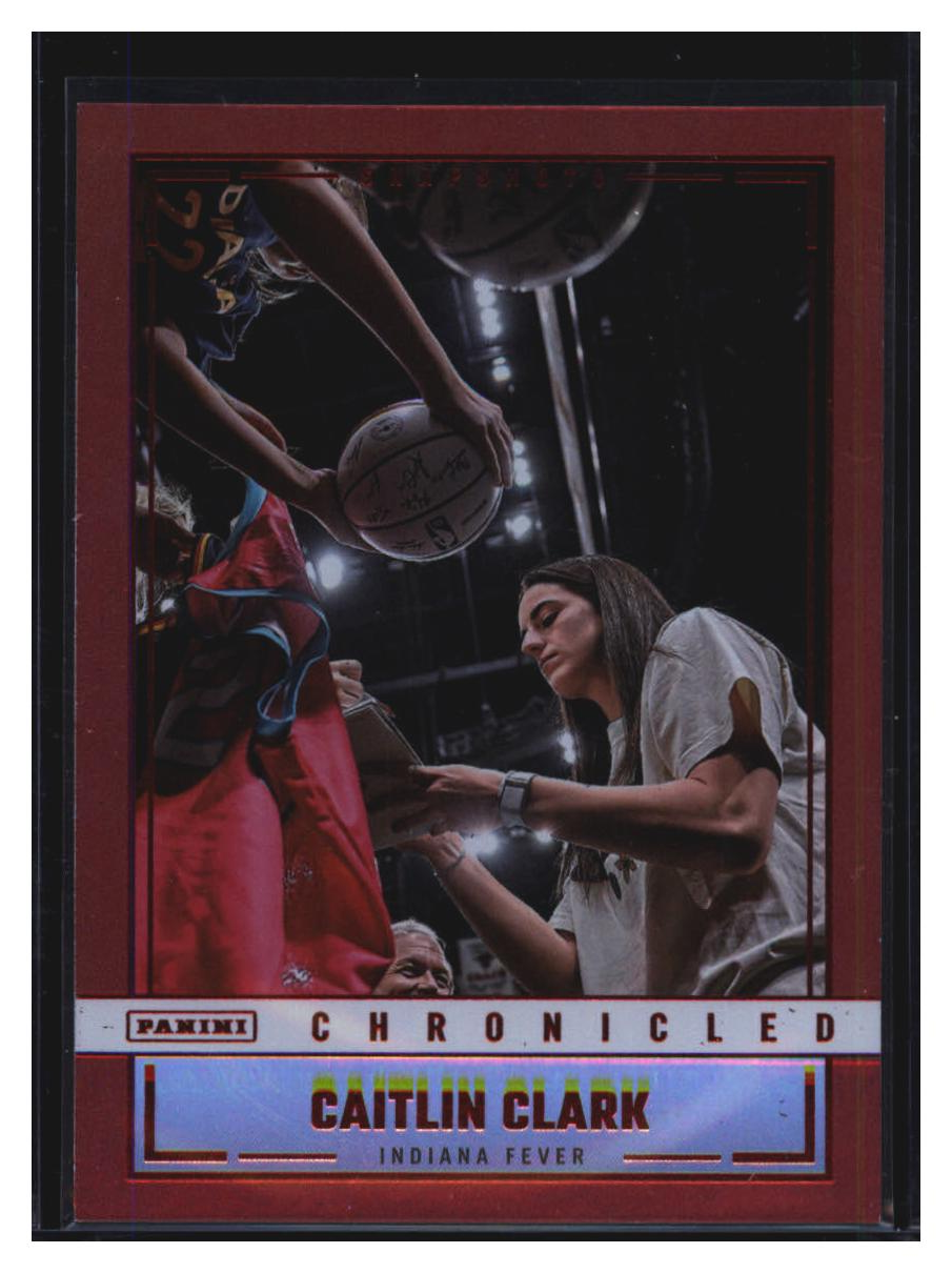 Photo 2 of 2025 Panini Panini Chronicles WNBA Chronicled Caitlin Clark #93