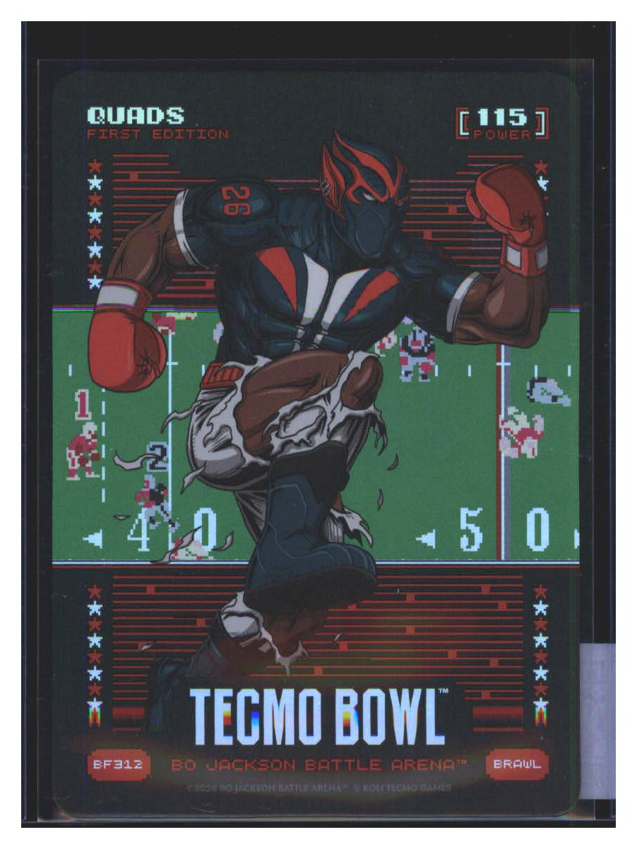 Photo 381 of 2026 Bo Jackson Battle Arena Tecmo Bowl Edition Battlefoil Quads (Saquon Barkley) #BF312