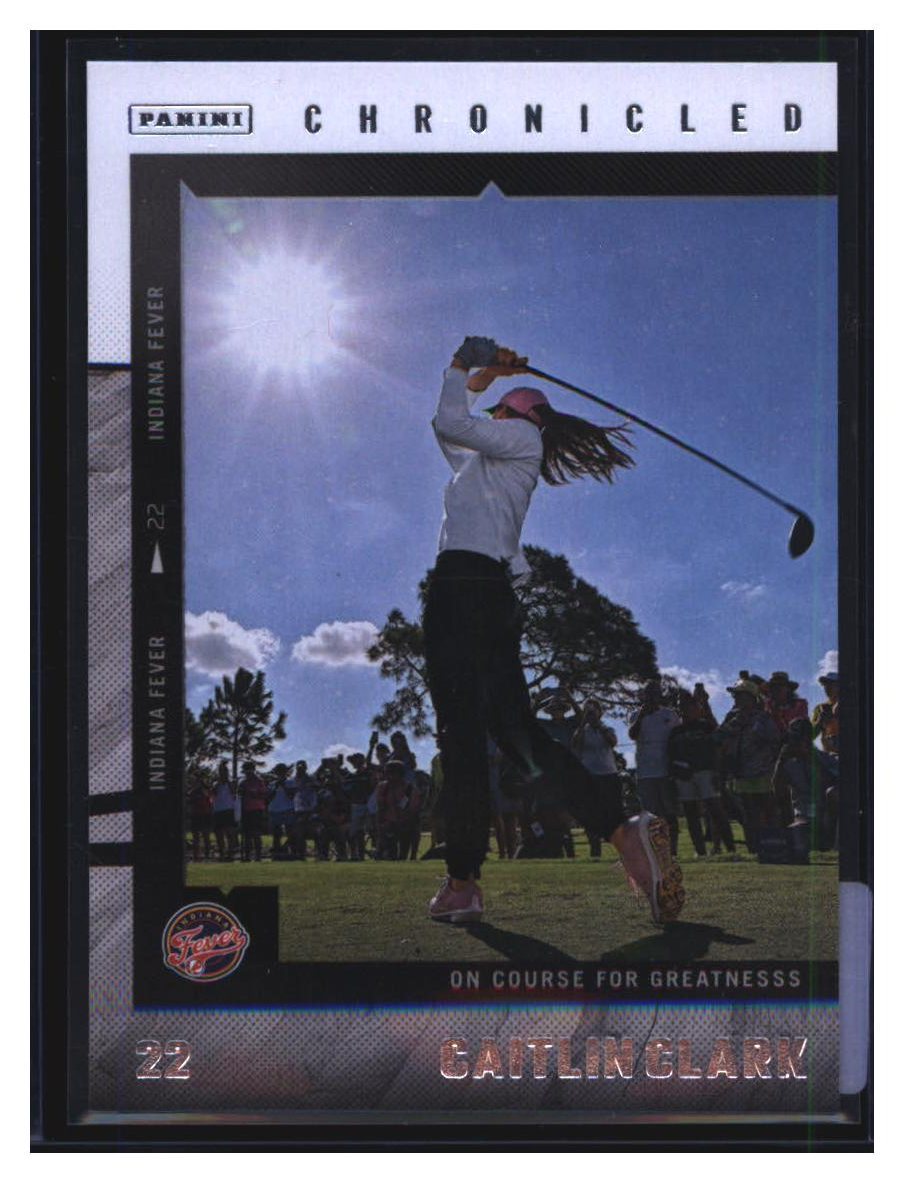 Photo 2 of 2025 Panini Caitlin Clark Chronicled #52