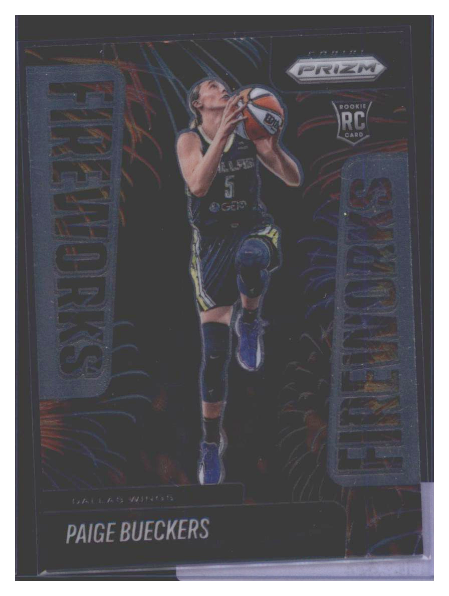 Photo 1 of 2024 Panini Prizm Prizm WNBA Fireworks Paige Bueckers #14