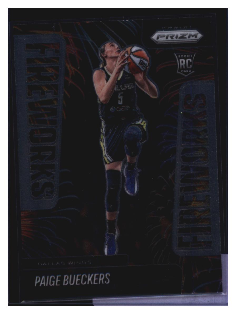 Photo 2 of 2024 Panini Prizm Prizm WNBA Fireworks Paige Bueckers #14