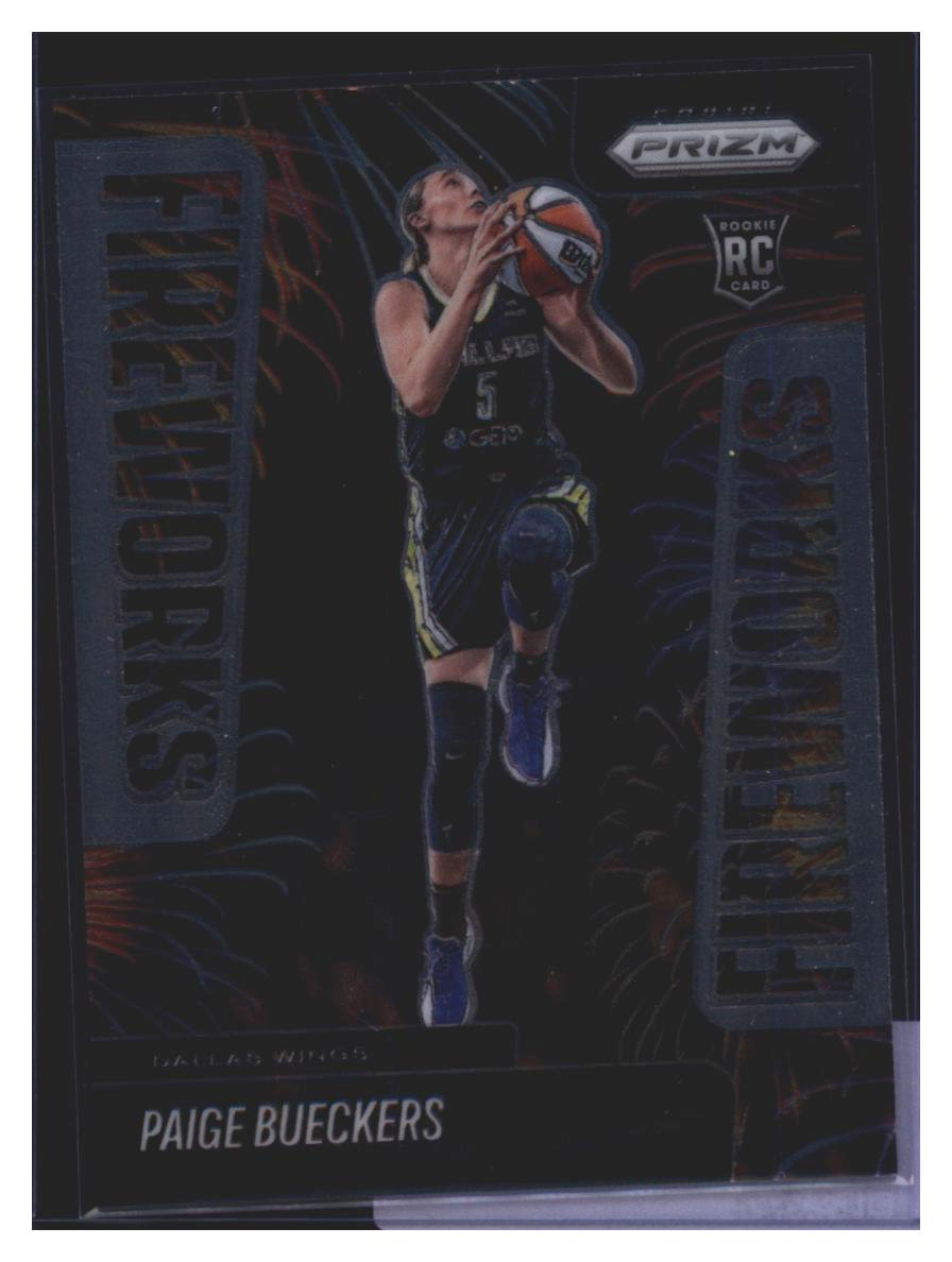 Photo 4 of 2024 Panini Prizm Prizm WNBA Fireworks Paige Bueckers #14