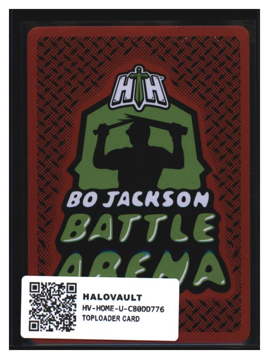 Photo 2 of 2024 Bo Jackson Battle Arena Tecmo Bowl Battlefoil Warden (Cam Ward) #BF140