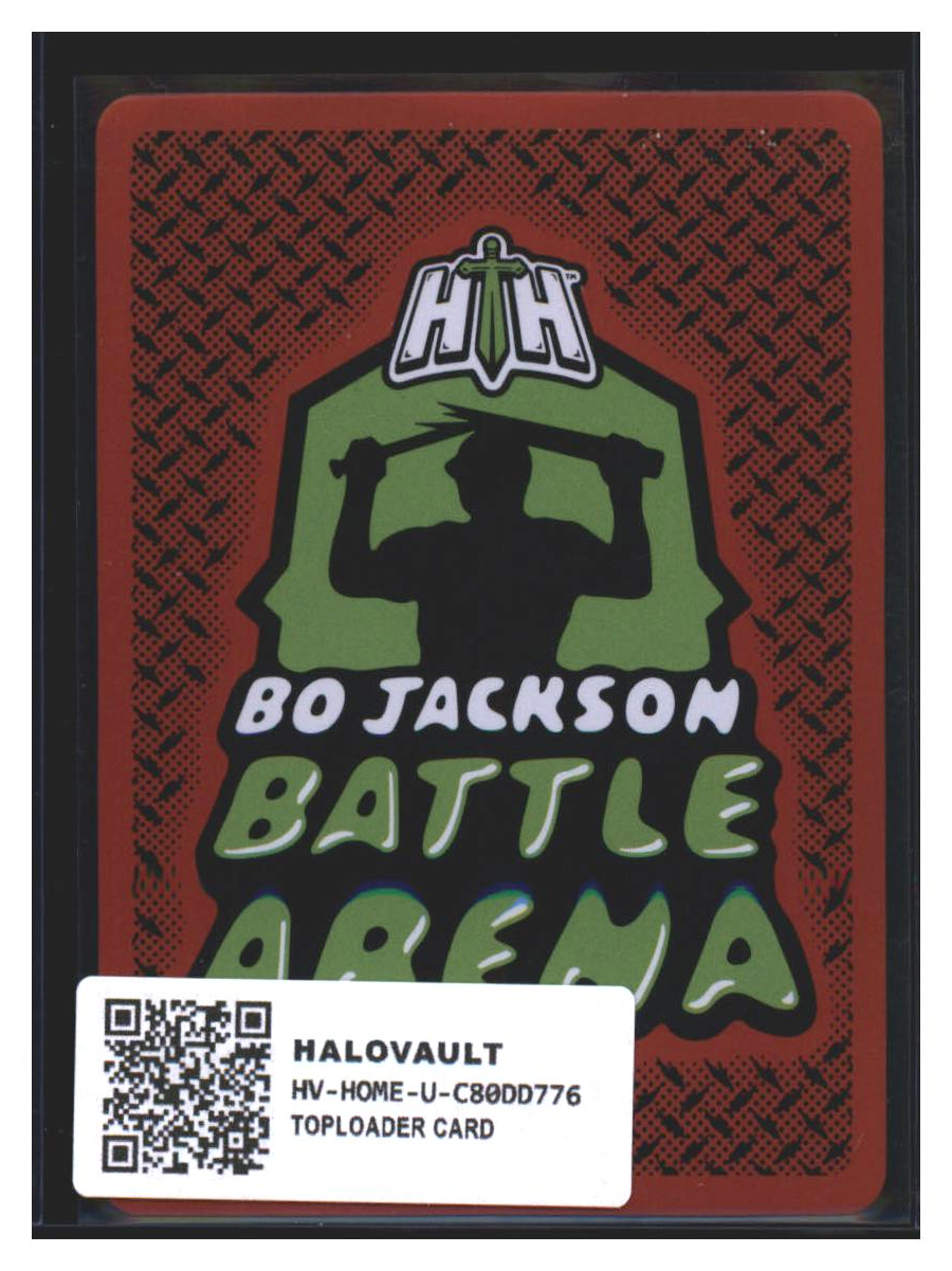 Photo 4 of 2024 Bo Jackson Battle Arena Tecmo Bowl Battlefoil Warden (Cam Ward) #BF140