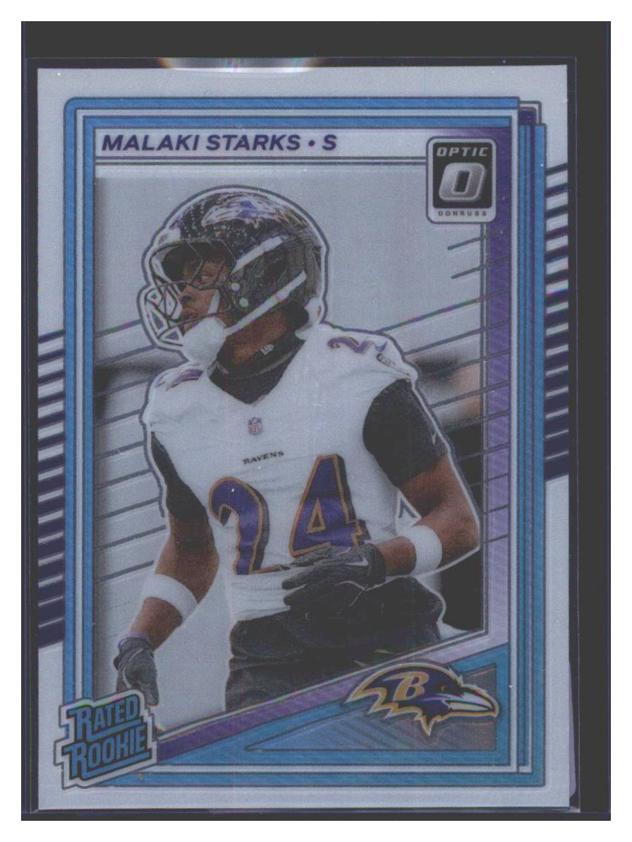 Photo 1 of 2025 Panini Donruss Optic 2025 Donruss Optic Malaki Starks #256
