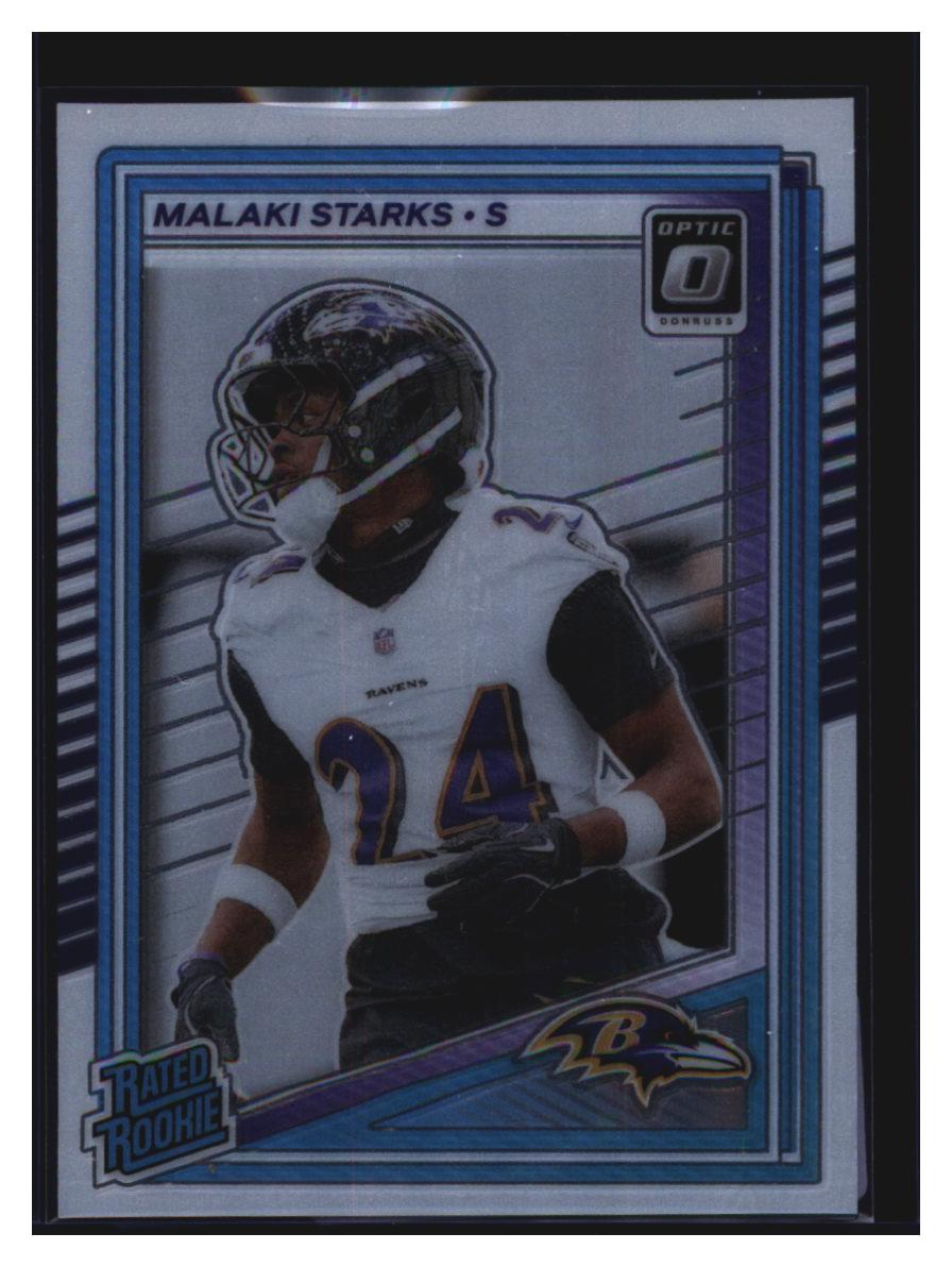 Photo 2 of 2025 Panini Donruss Optic 2025 Donruss Optic Malaki Starks #256