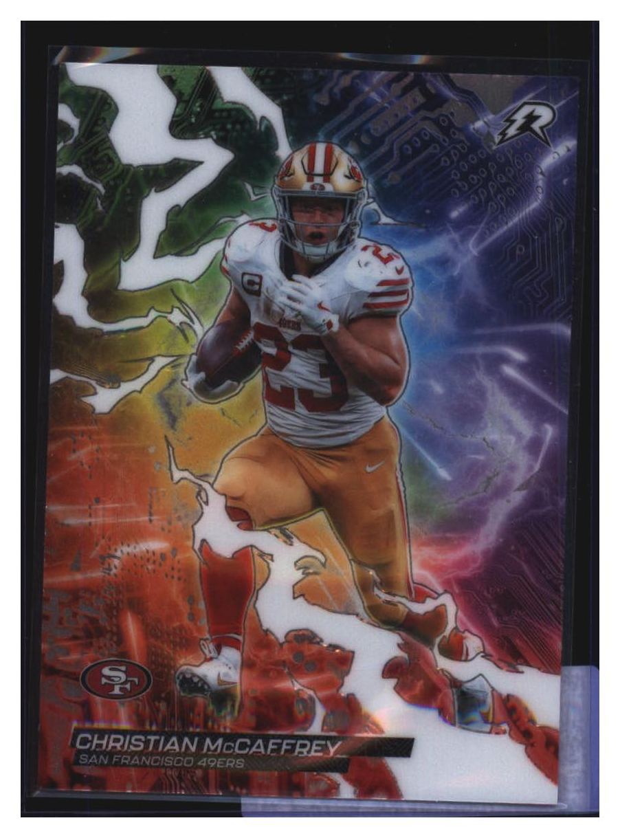 Photo 1 of 2024 Topps Composite Topps Composite - Circuit Breakers Christian McCaffrey #CB-3