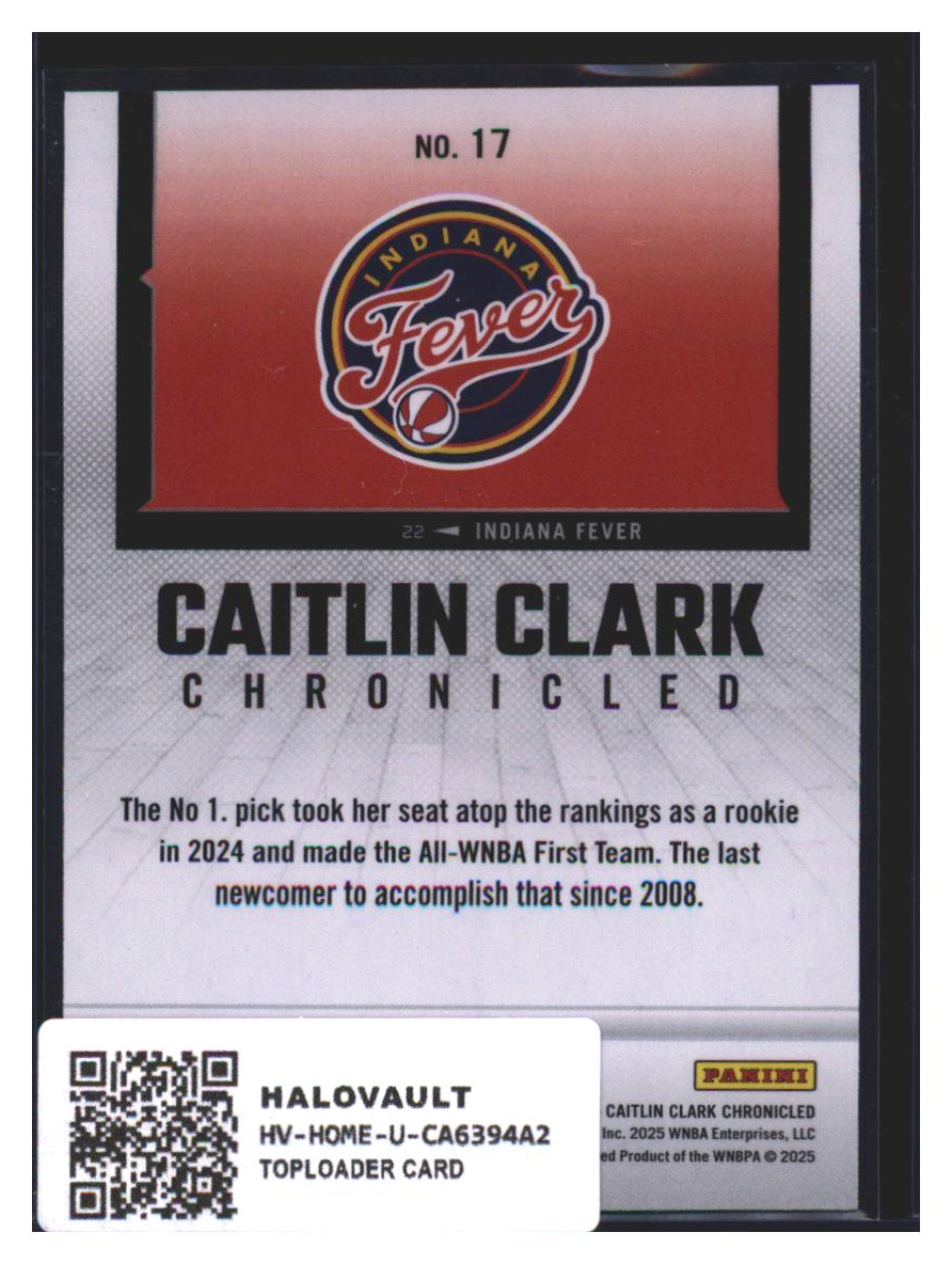Photo 7 of Panini Caitlin Clark Chronicled Panini Caitlin Clark Chronicled #17