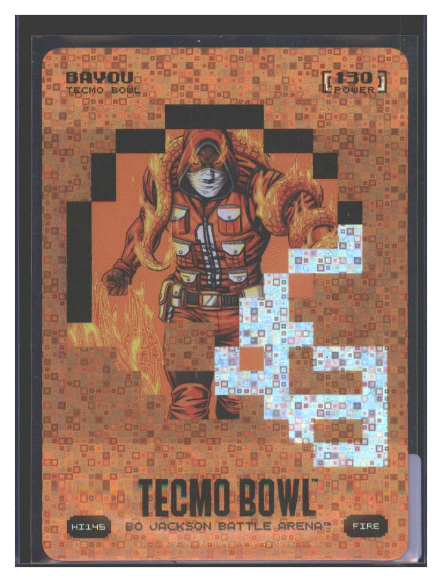 Photo 1 of 2026 Bo Jackson Battle Arena Tecmo Bowl Helmet Icon Battlefoil Bayou (Ja'Marr Chase) #HI145