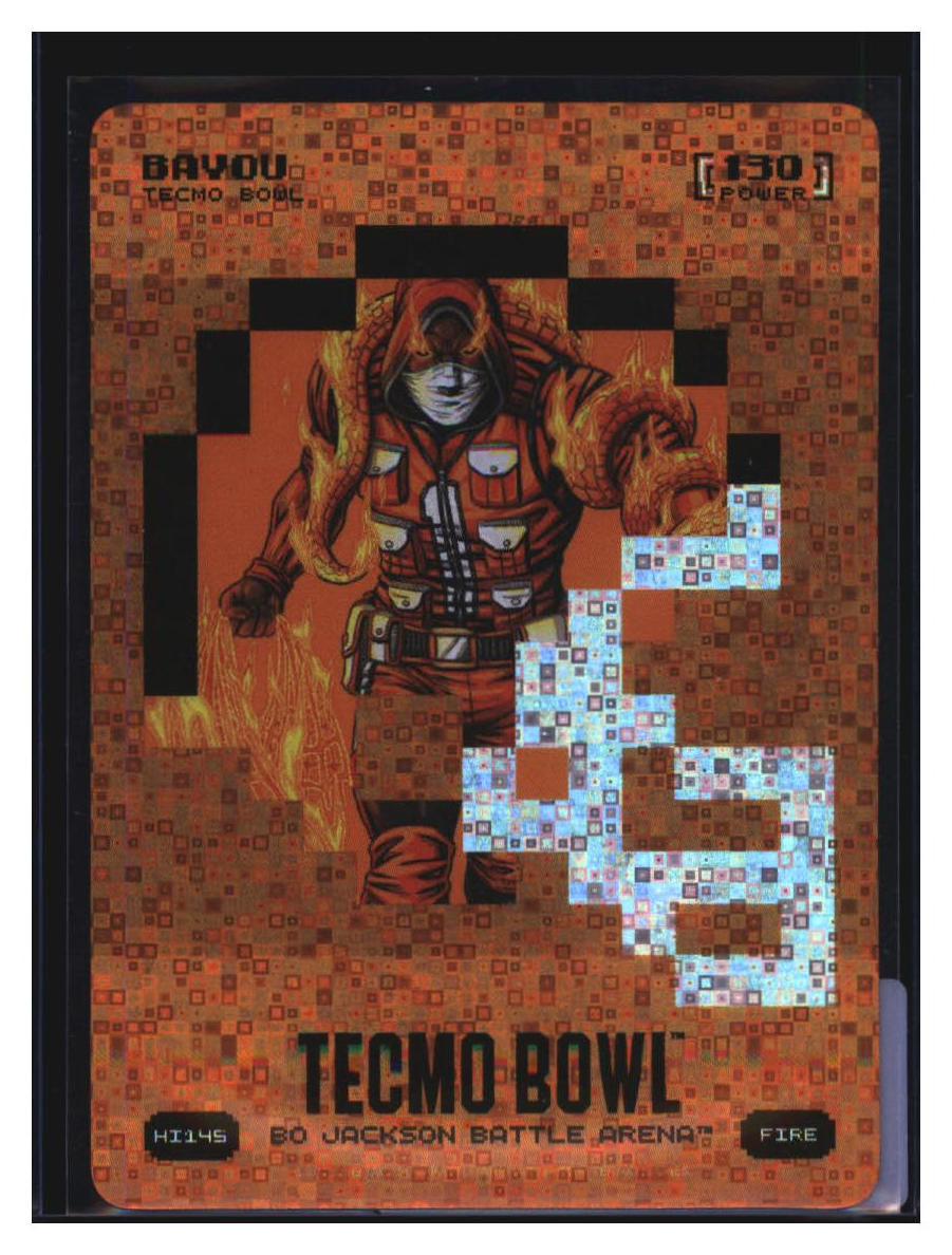Photo 2 of 2026 Bo Jackson Battle Arena Tecmo Bowl Helmet Icon Battlefoil Bayou (Ja'Marr Chase) #HI145