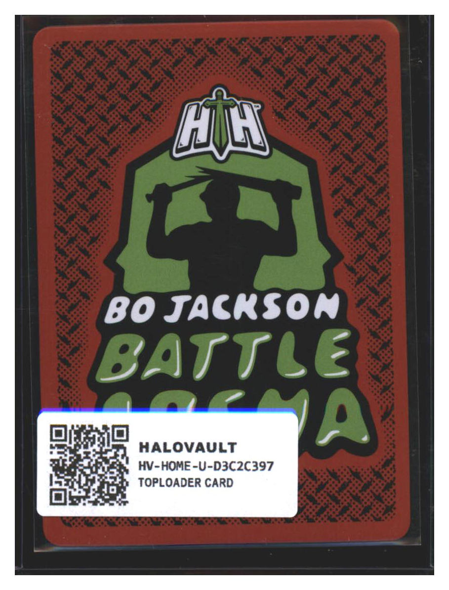 Photo 4 of 2024 Bo Jackson Battle Arena Tecmo Bowl Endzone Battlefoil Billiard (Dalton Hillard) #EZ258