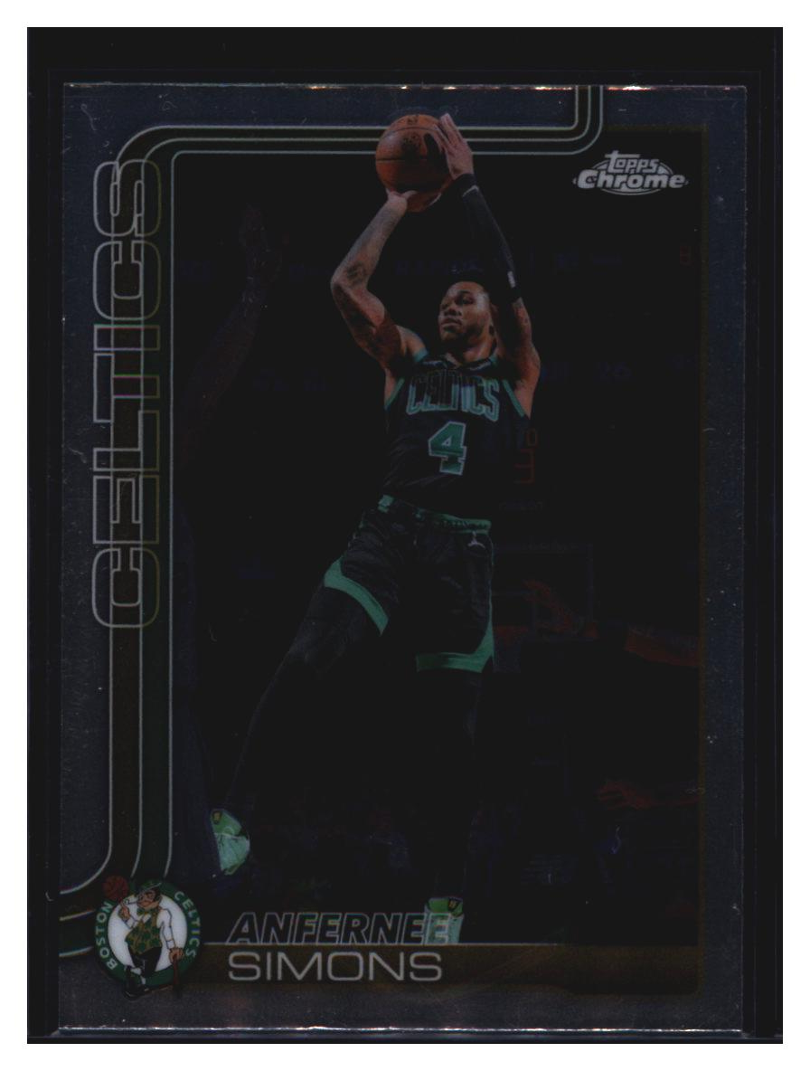 Photo 1 of 2025 Topps Chrome Anfernee Simons #76