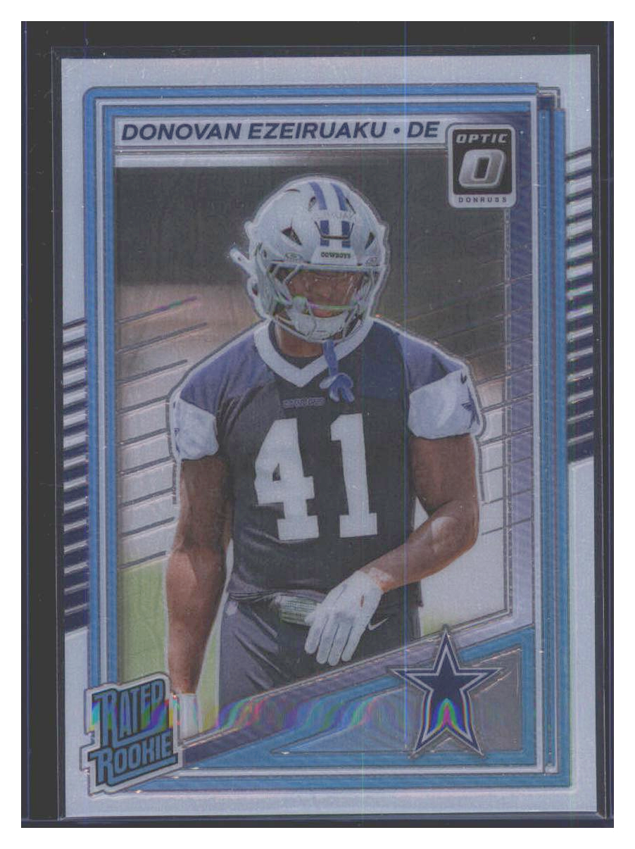 Photo 1 of 2024 Panini Donruss Optic Football Toploader Card Donovan Ezeiruaku #230