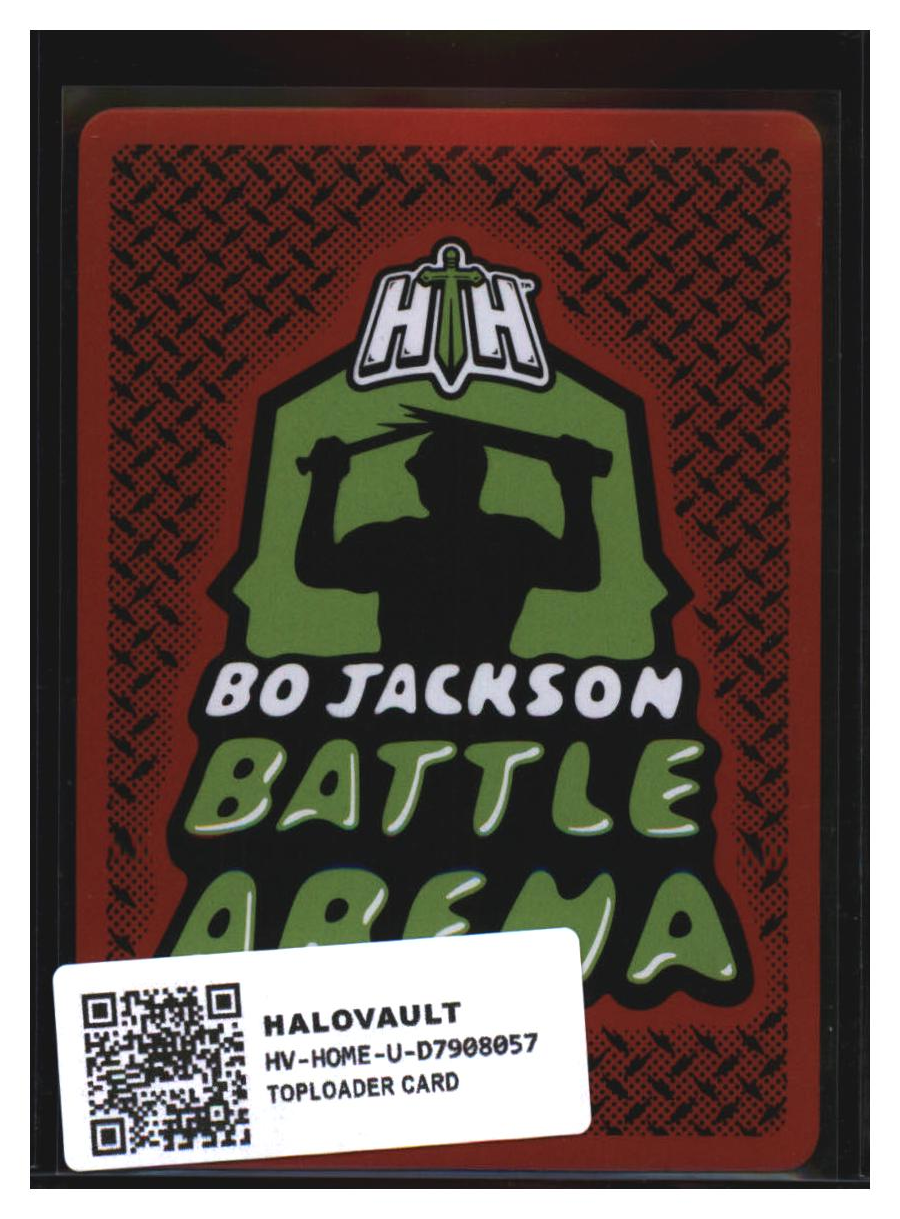 Photo 2 of 2024 Bo Jackson Battle Arena Bo Jackson Battle Arena Tecmo Bowl Battlefoil Buttman (Marion Butts) #BF278