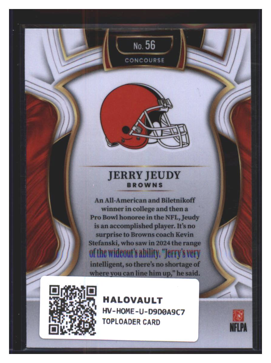 Photo 4 of 2024 Panini Select Panini Select Football Jerry Jeudy #56