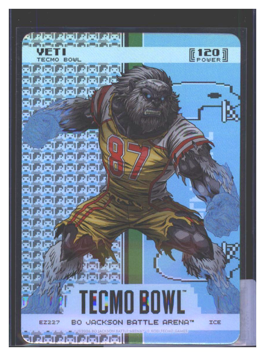Photo 1 of 2026 KOEI/TECMO Games TECMO BOWL BO JACKSON BATTLE ARENA ICE TECMO BOWL ICE EZ227 BO JACKSON BATTLE ARENA