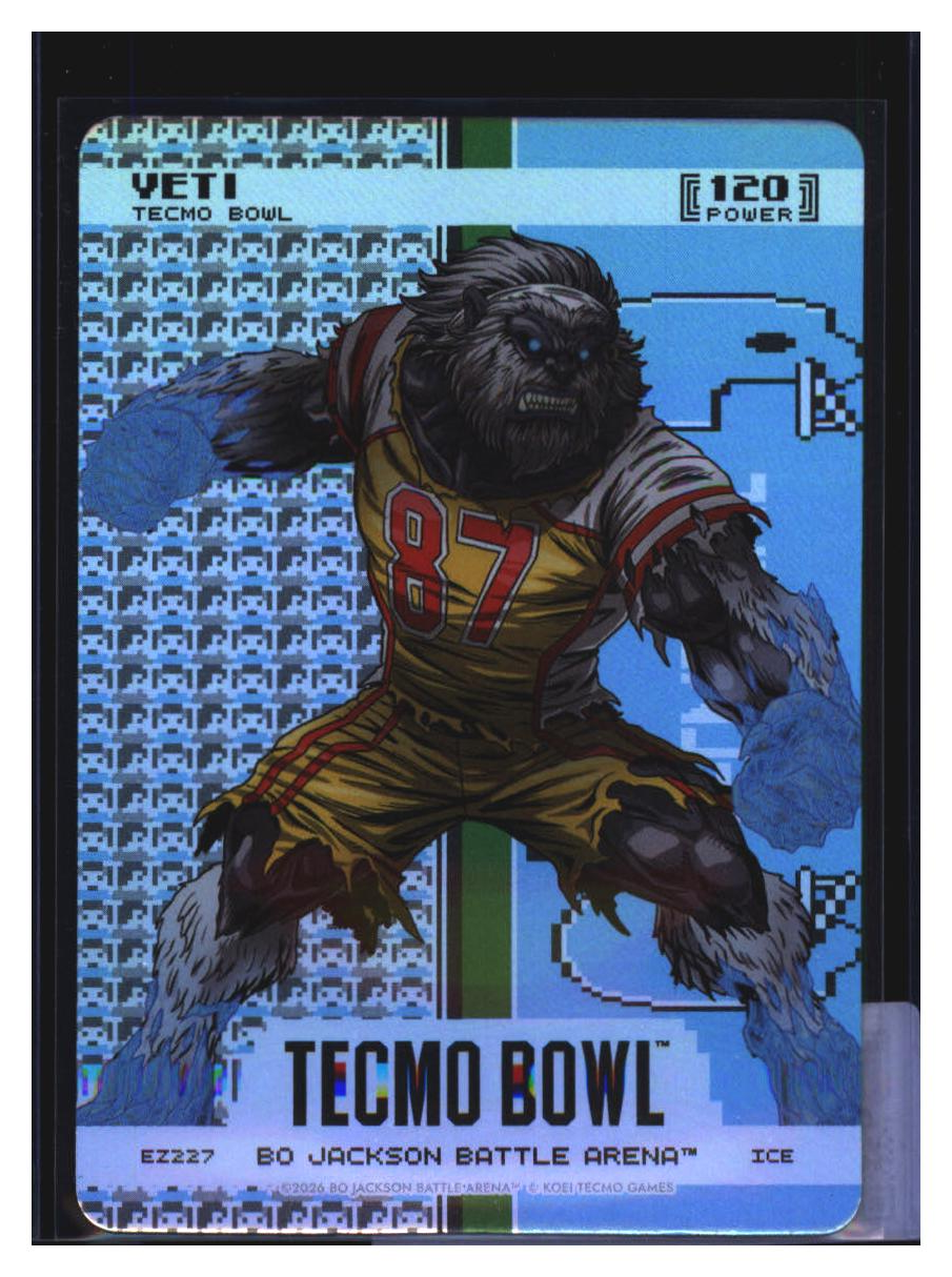 Photo 31 of 2026 KOEI/TECMO Games TECMO BOWL BO JACKSON BATTLE ARENA ICE TECMO BOWL ICE EZ227 BO JACKSON BATTLE ARENA