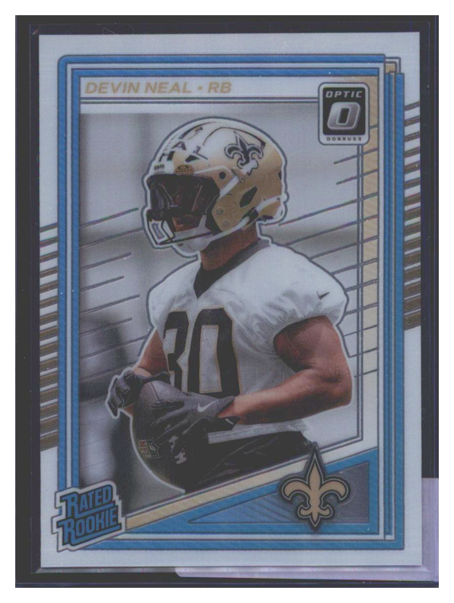 Photo 1 of 2024 Panini Donruss Optic Football Devin Neal #282